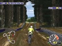 une photo d'Ã©cran de Moto Racer 2 sur Sony Playstation